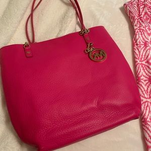 MK leather bags in beautiful bright colors